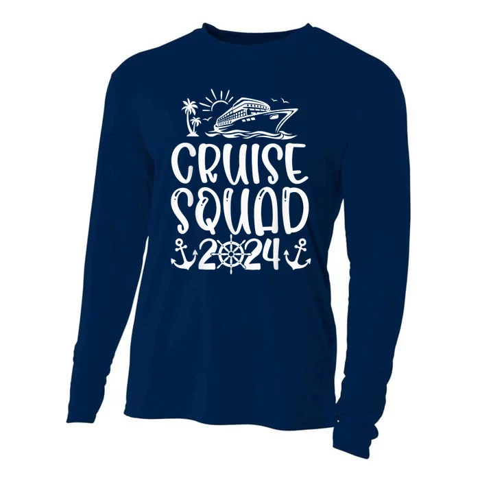 Cruise Squad 2024 Vacation Matching Family Cooling Performance Long Sleeve Crew