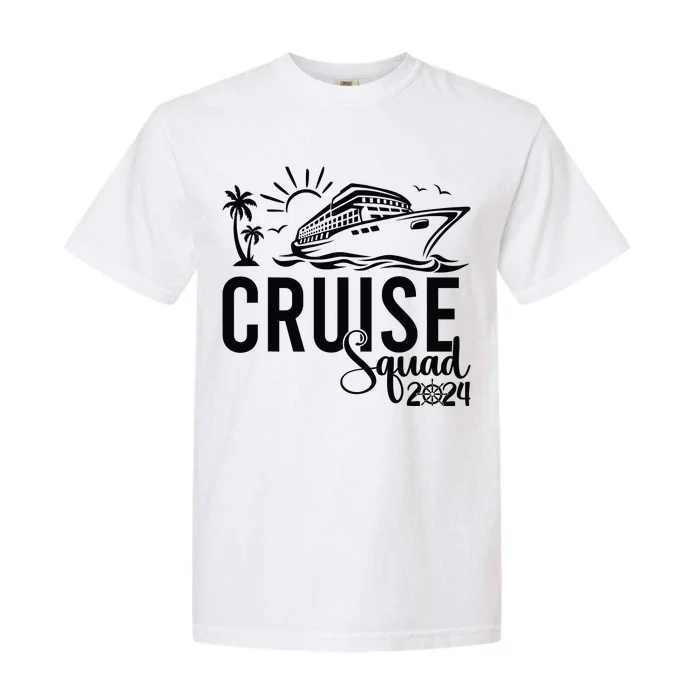 Cruise Squad 2024 Vacation Matching Family Garment-Dyed Heavyweight T-Shirt