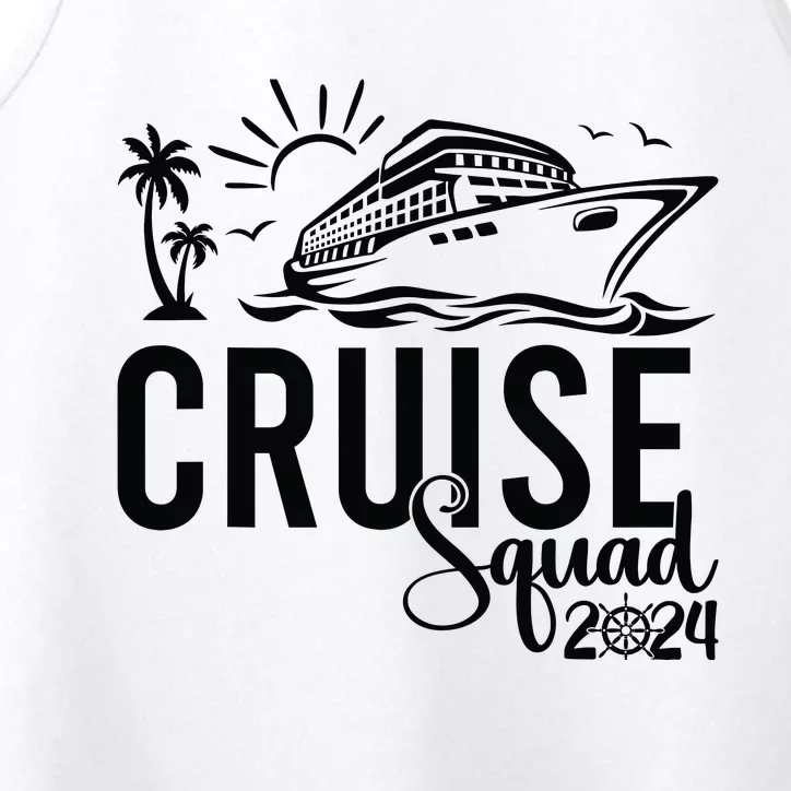 Cruise Squad 2024 Vacation Matching Family Performance Tank