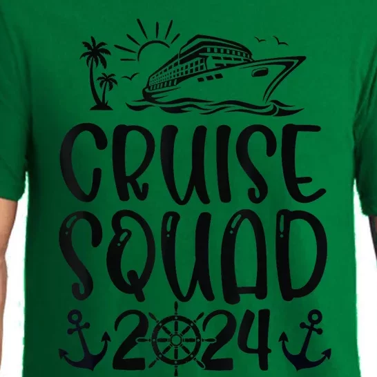 Cruise Squad 2024 Vacation Matching Family Pajama Set