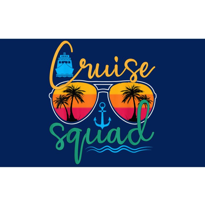 Cruise Squad 2024 Family Vacation Beach Matching Groupe Bumper Sticker