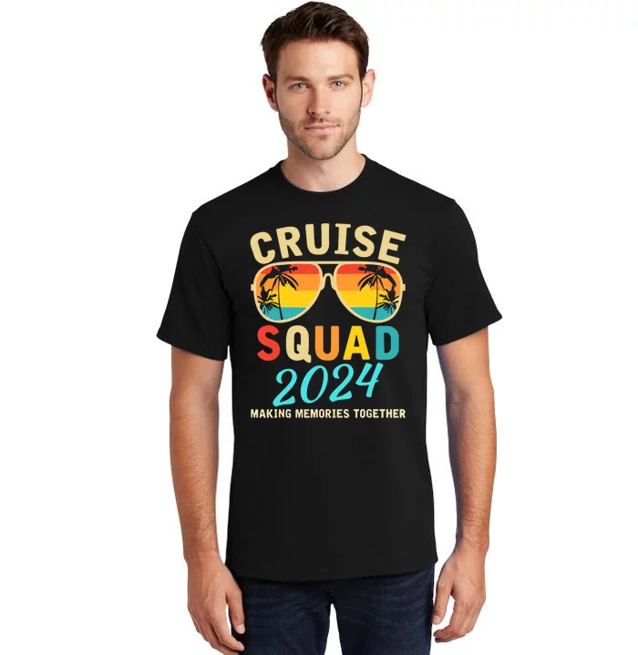 Cruise Squad 2024 Summer Vacation Matching Family Group Tall T-Shirt