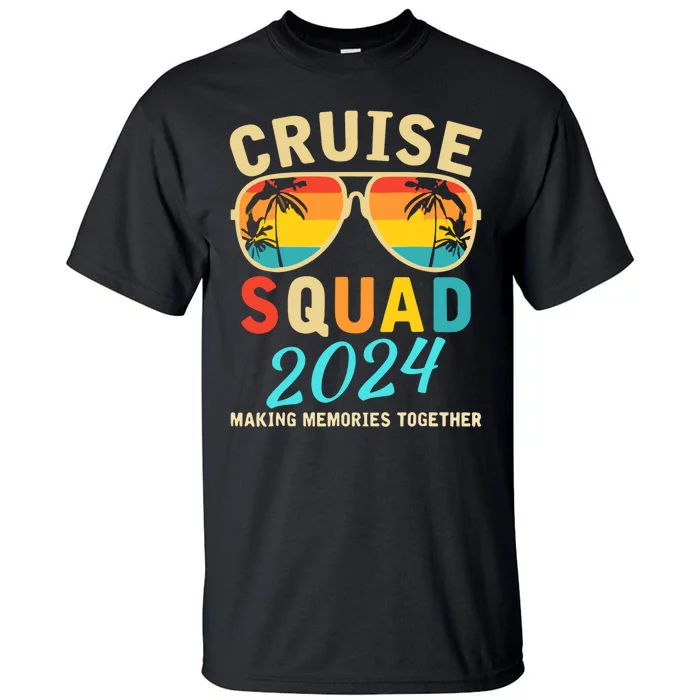 Cruise Squad 2024 Summer Vacation Matching Family Group Tall T-Shirt