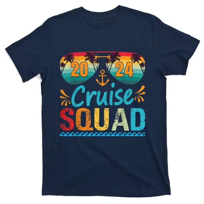 Cruise Squad 2024 Shirt Cruise Ship Party Vacation Trip 2024 T-Shirt