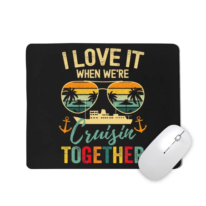 Cruise Squad 2024 Outfits Friends Family Couples Matching Mousepad