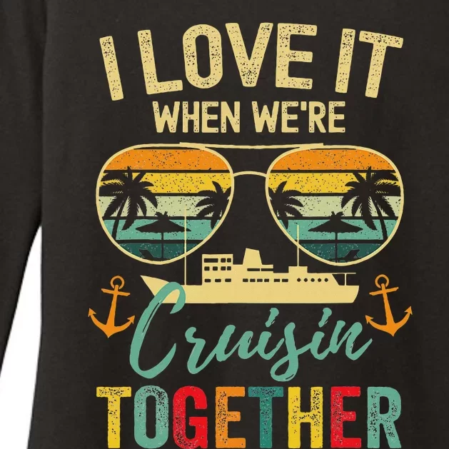 Cruise Squad 2024 Outfits Friends Family Couples Matching Womens CVC Long Sleeve Shirt