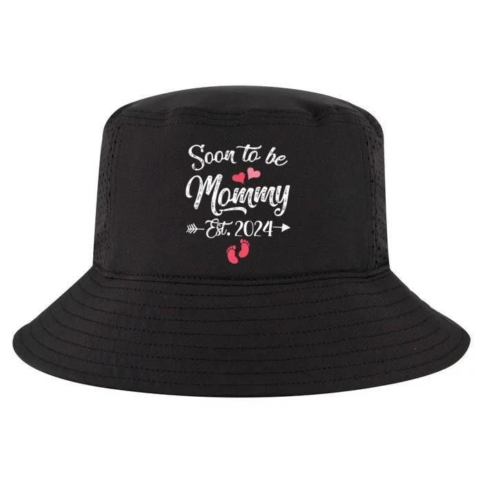 Coming Soon 2024 Soon To Be Mommy 2024 Cool Comfort Performance Bucket Hat