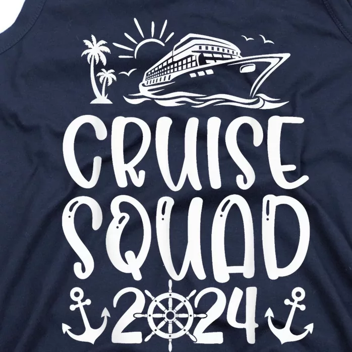 Cruise Squad 2024 Vacation Matching Family Tank Top