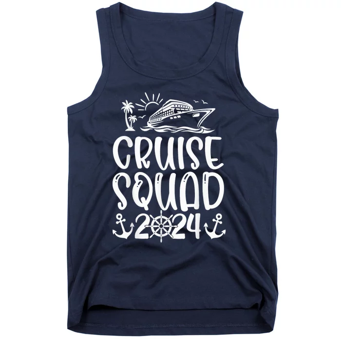 Cruise Squad 2024 Vacation Matching Family Tank Top