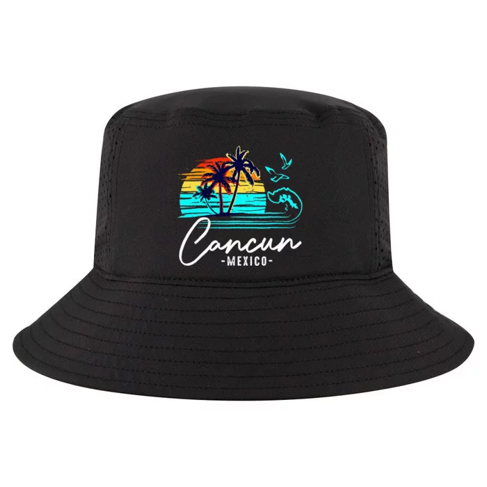 Cancun Souvenir 2024 Mexico Vacation Matching Family Group Cool Comfort Performance Bucket Hat