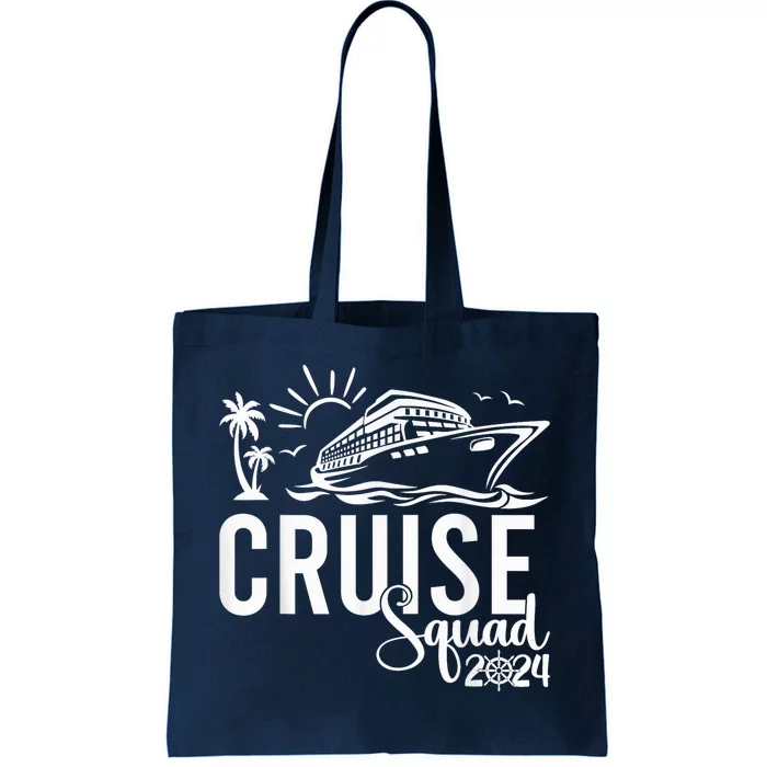 Cruise Squad 2024 Vacation Matching Family Tote Bag