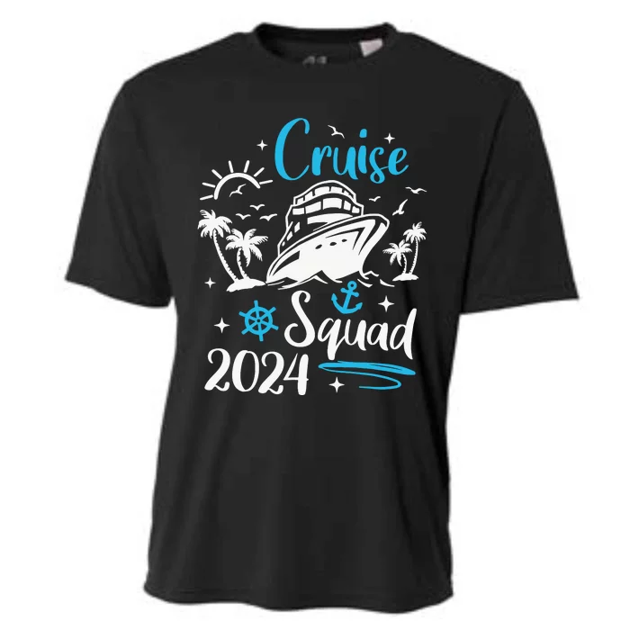 Cruise Squad 2024 Matching Family Vacation Cruise Ship 2024 Cooling Performance Crew T-Shirt