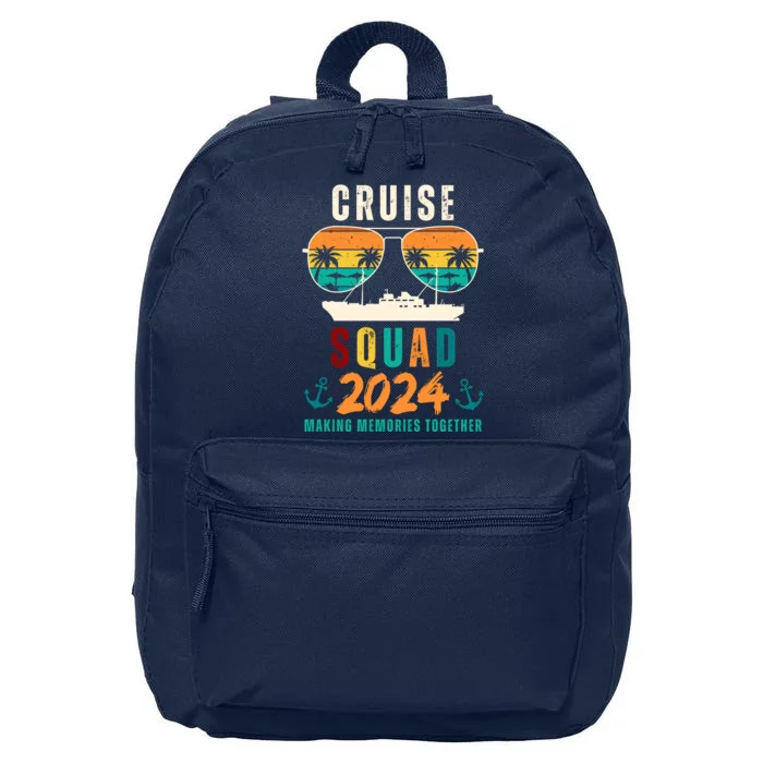 Cruise Squad 2024 Making Memories Together 16 in Basic Backpack