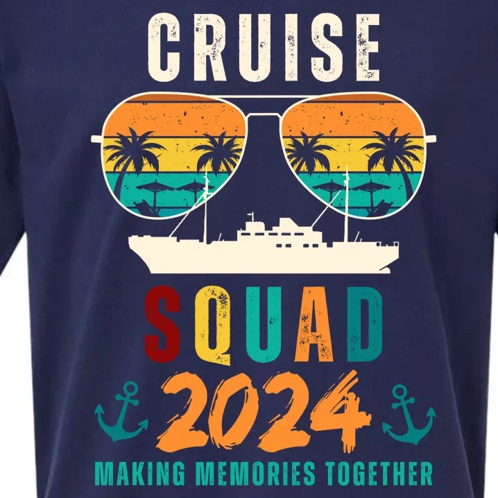 Cruise Squad 2024 Making Memories Together Sueded Cloud Jersey T-Shirt