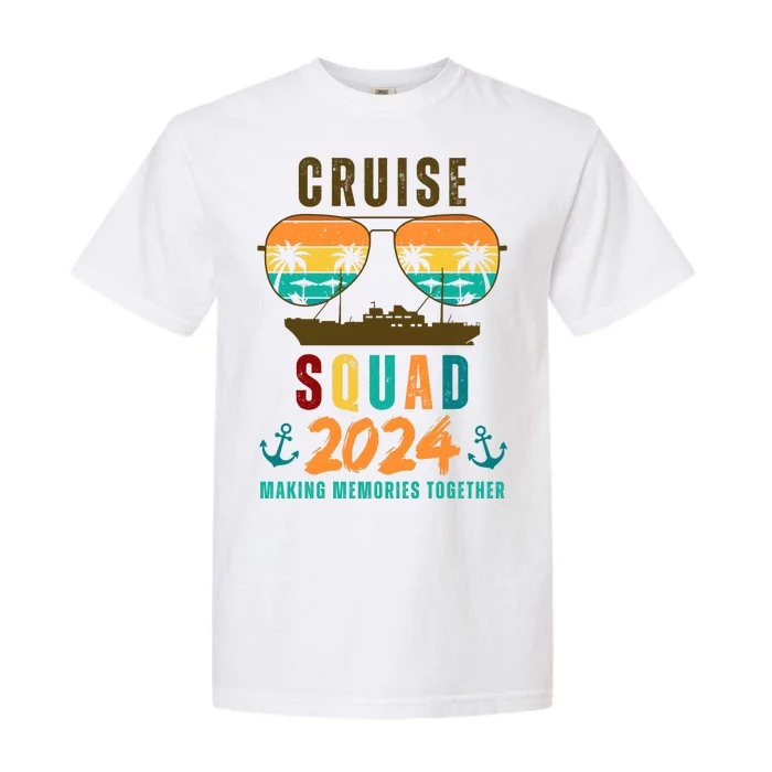 Cruise Squad 2024 Making Memories Together Garment-Dyed Heavyweight T-Shirt