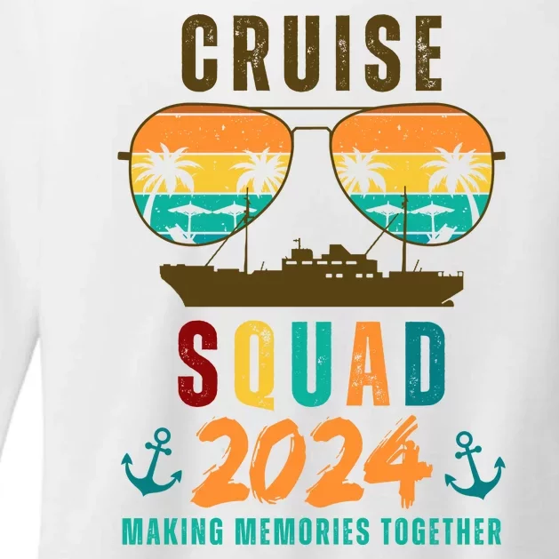 Cruise Squad 2024 Making Memories Together Womens CVC Long Sleeve Shirt