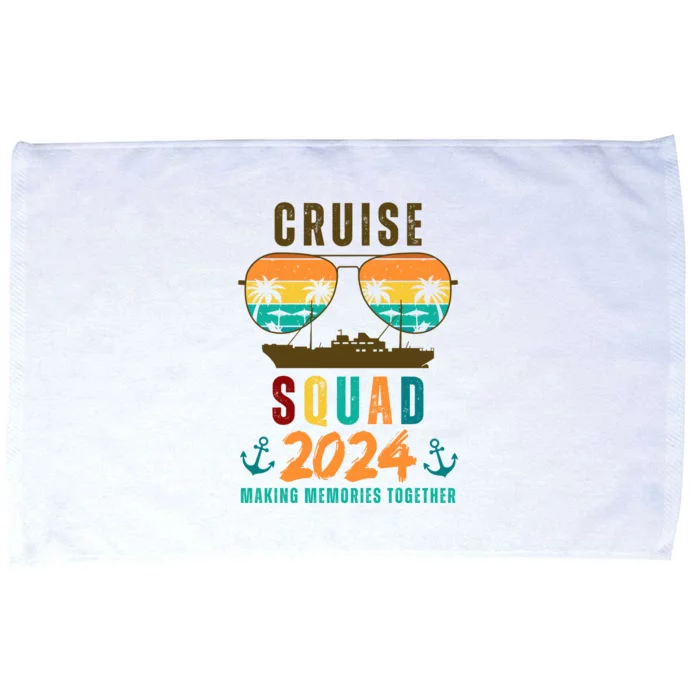 Cruise Squad 2024 Making Memories Together Microfiber Hand Towel