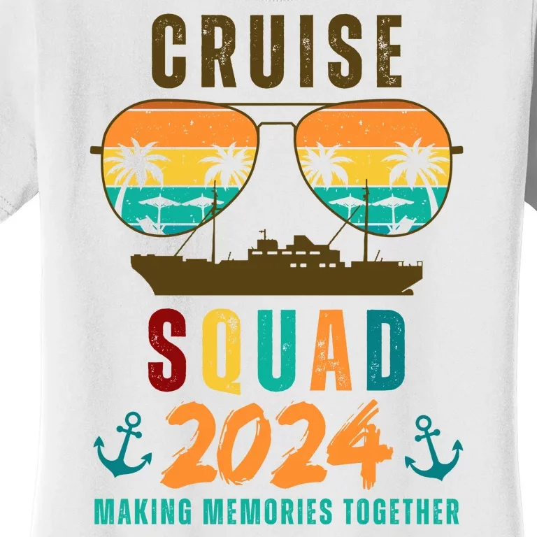 Cruise Squad 2024 Making Memories Together Women's T-Shirt