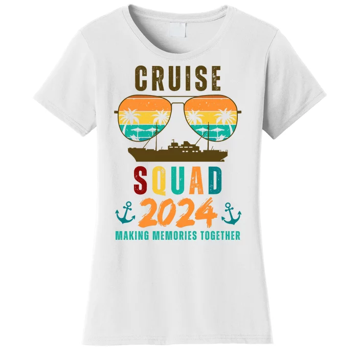 Cruise Squad 2024 Making Memories Together Women's T-Shirt