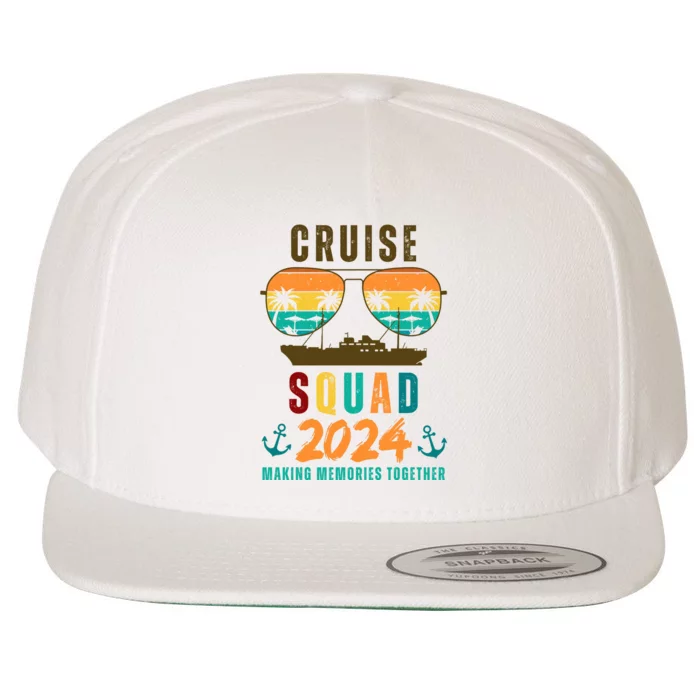 Cruise Squad 2024 Making Memories Together Wool Snapback Cap