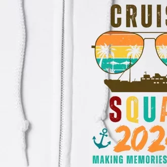 Cruise Squad 2024 Making Memories Together Full Zip Hoodie