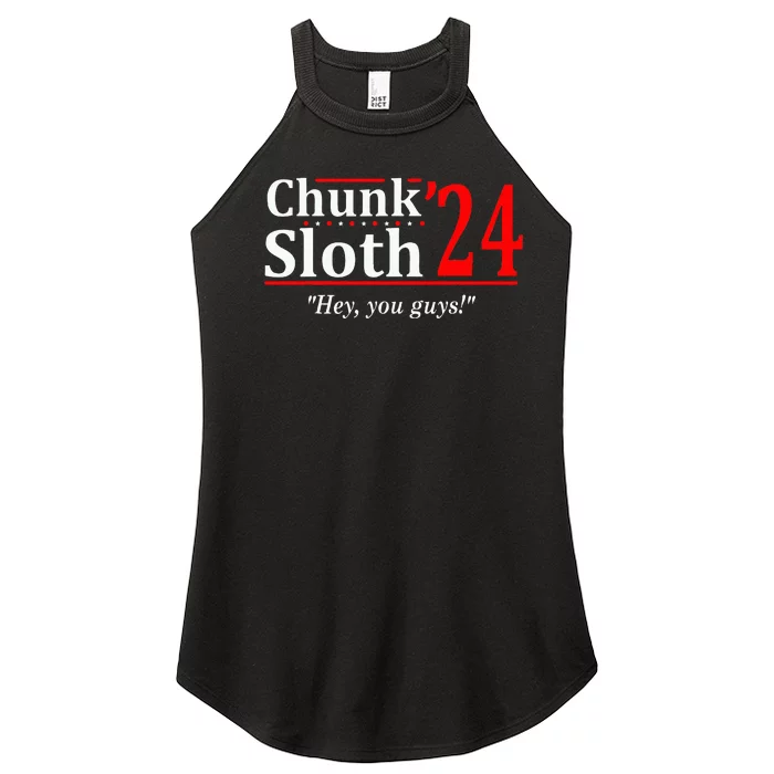 Chunk Sloth 24 Hey You Guys Women’s Perfect Tri Rocker Tank