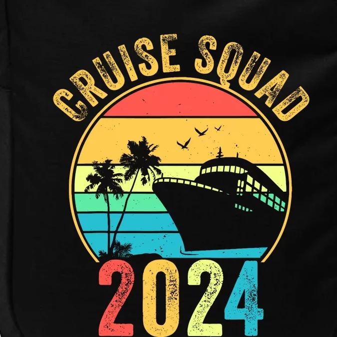 Cruise Squad 2024 Family Vacation Matching Family Group Impact Tech Backpack