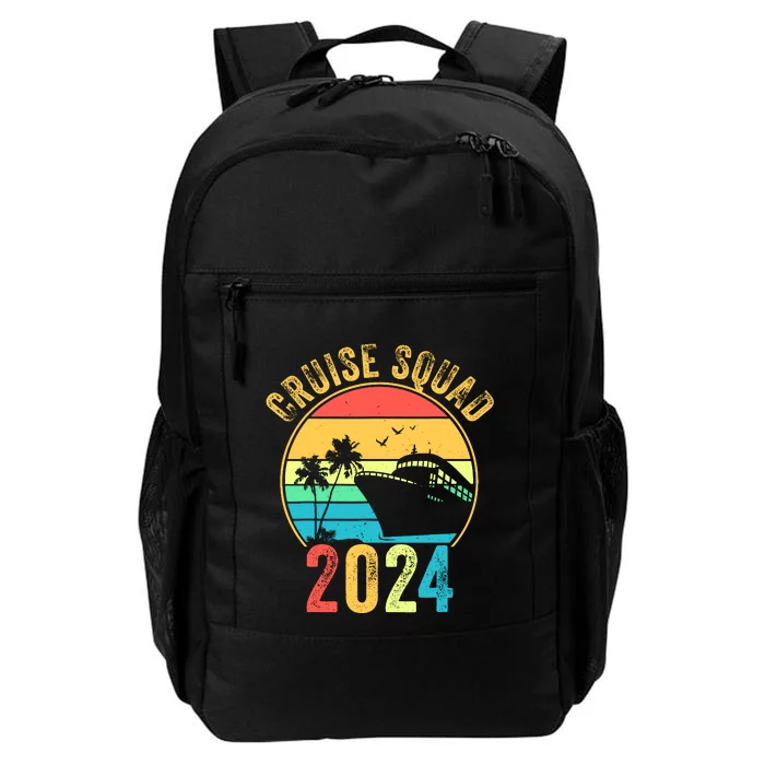 Cruise Squad 2024 Family Vacation Matching Family Group Daily Commute Backpack