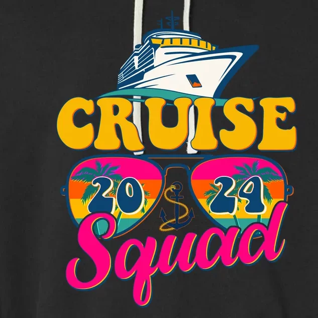 Cruise Squad 2024 Garment-Dyed Fleece Hoodie