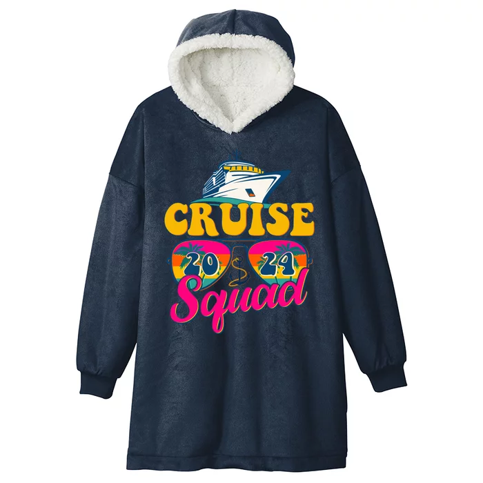 Cruise Squad 2024 Hooded Wearable Blanket