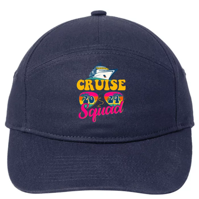 Cruise Squad 2024 7-Panel Snapback Hat