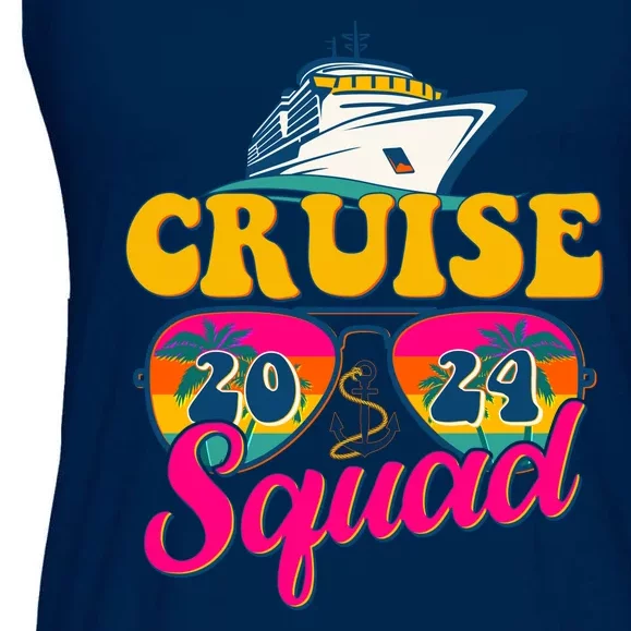 Cruise Squad 2024 Ladies Essential Flowy Tank