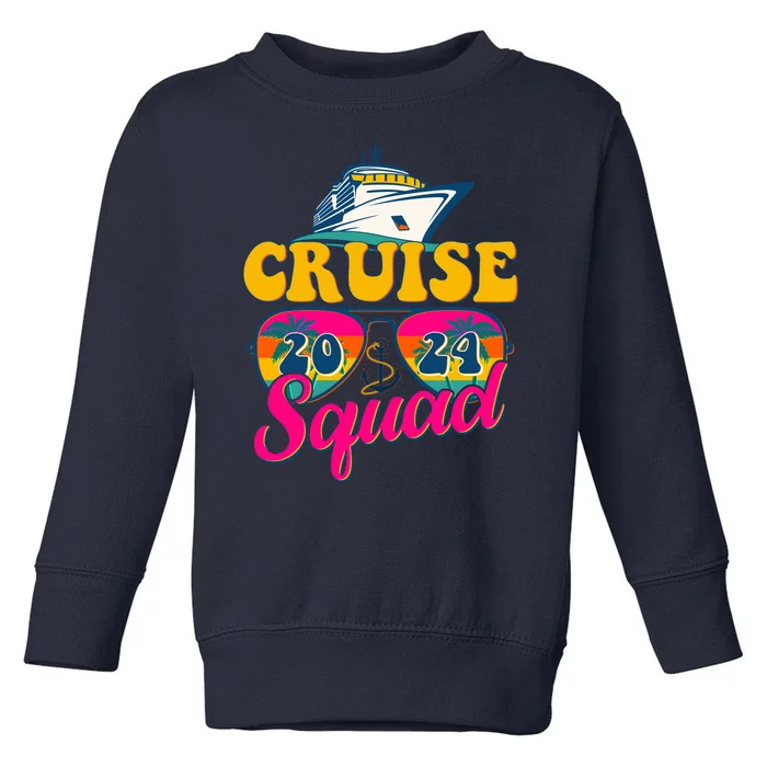 Cruise Squad 2024 Toddler Sweatshirt