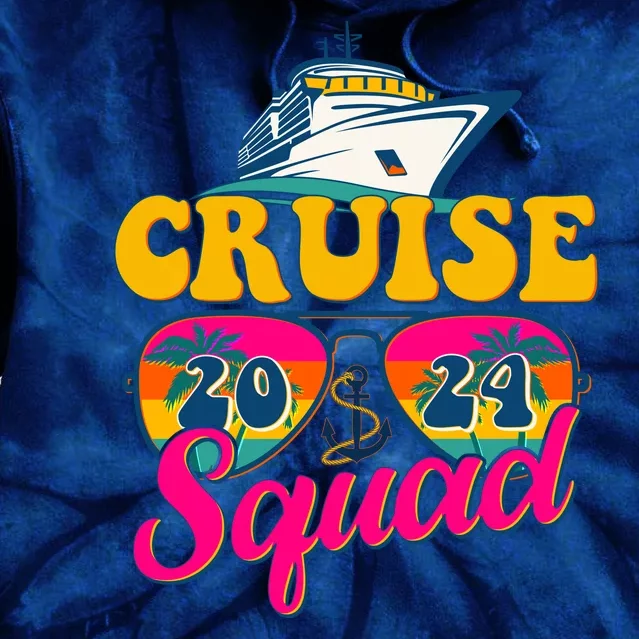 Cruise Squad 2024 Tie Dye Hoodie