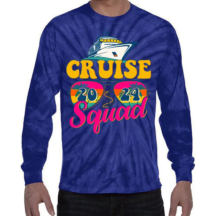 Cruise Squad 2024 Tie-Dye Long Sleeve Shirt