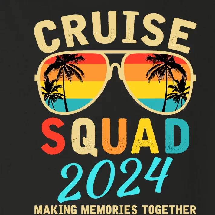 Cruise Squad 2024 Summer Vacation Matching Family Group Toddler Long Sleeve Shirt