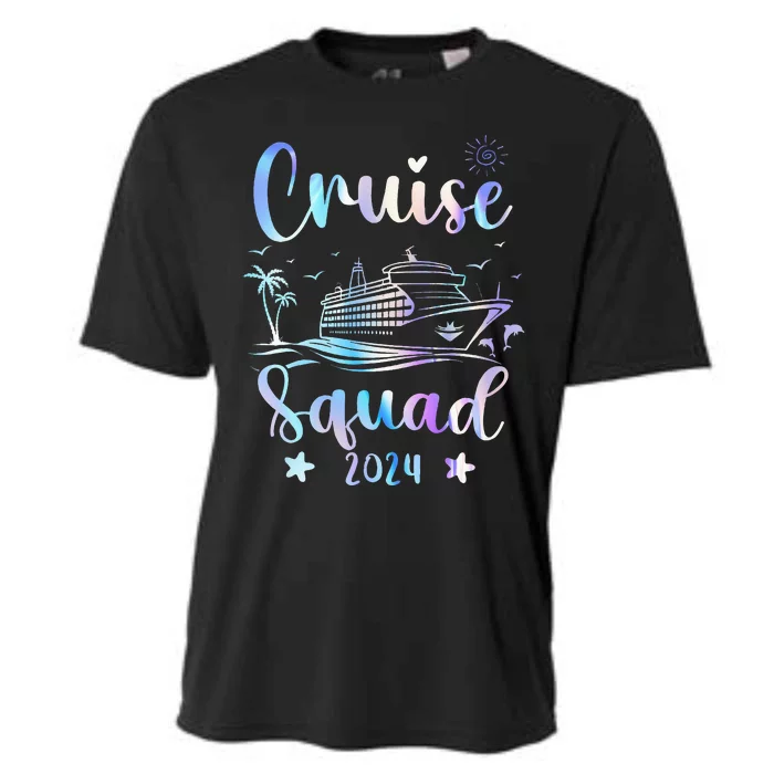 Cruise Squad 2024 Matching Family Vacation Cooling Performance Crew T-Shirt