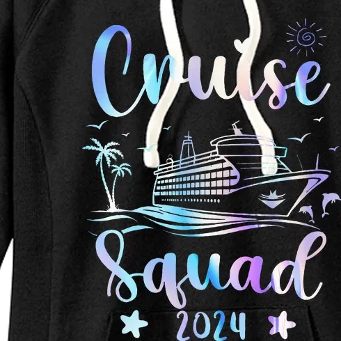 Cruise Squad 2024 Matching Family Vacation Women's Fleece Hoodie