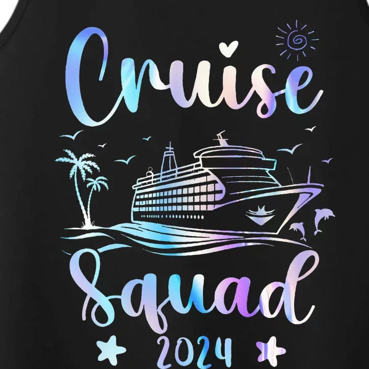 Cruise Squad 2024 Matching Family Vacation Performance Tank