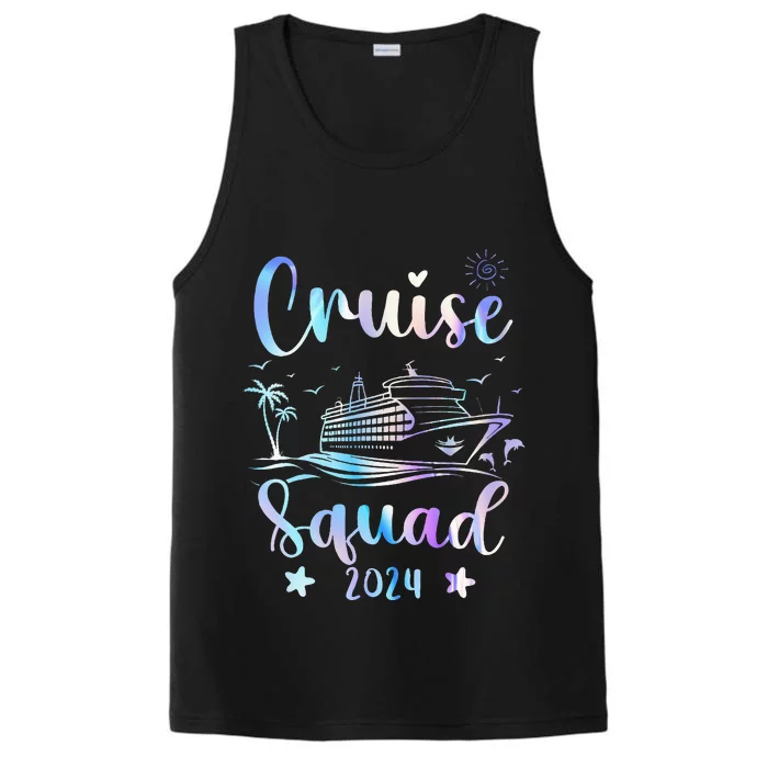 Cruise Squad 2024 Matching Family Vacation Performance Tank