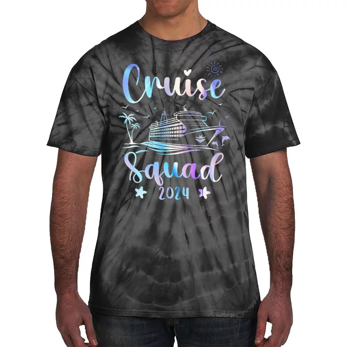 Cruise Squad 2024 Matching Family Vacation Tie-Dye T-Shirt