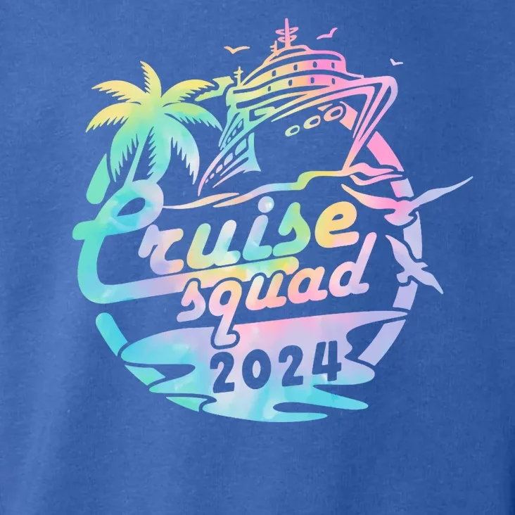 Cruise Squad 2024 Tropical Vacation Toddler Hoodie