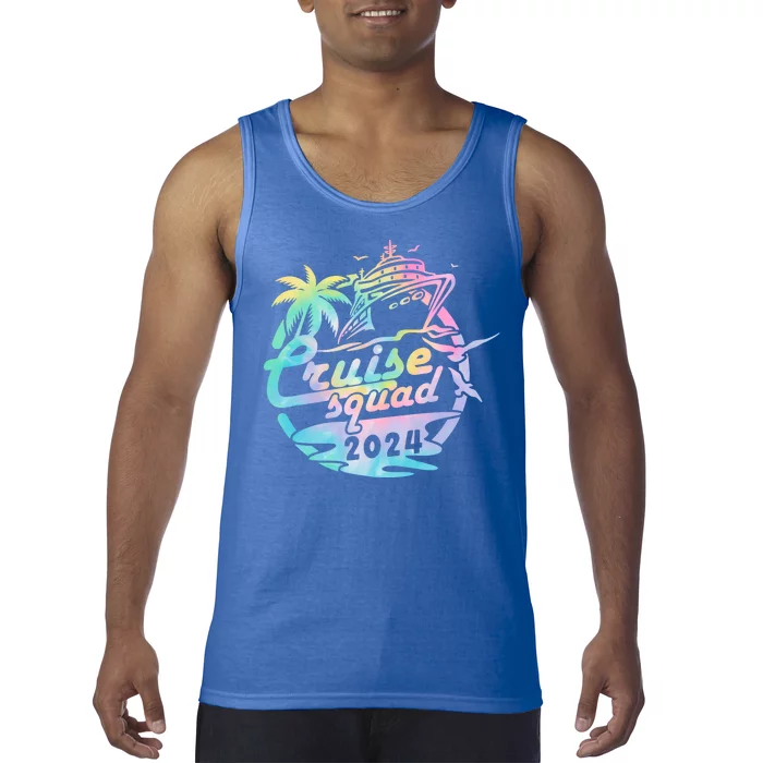 Cruise Squad 2024 Tropical Vacation Tank Top