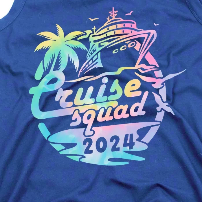 Cruise Squad 2024 Tropical Vacation Tank Top