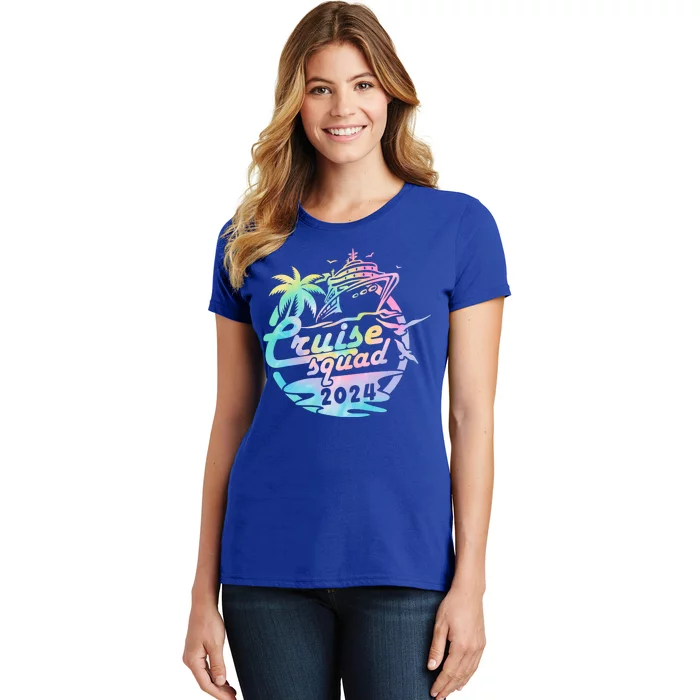 Cruise Squad 2024 Tropical Vacation Women's T-Shirt