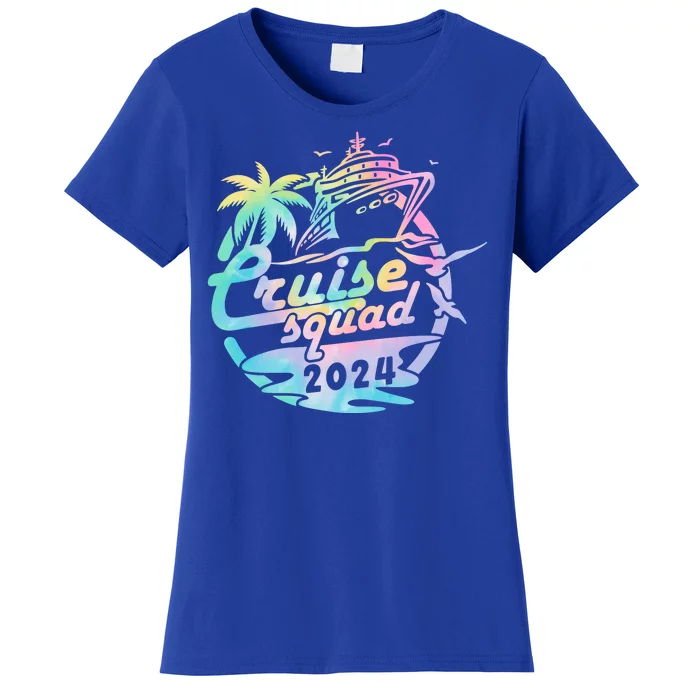 Cruise Squad 2024 Tropical Vacation Women's T-Shirt