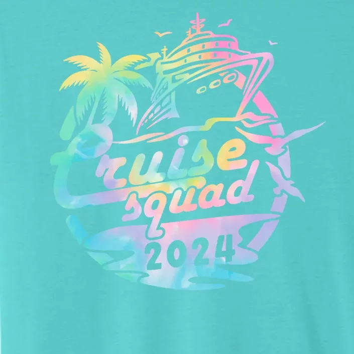 Cruise Squad 2024 Tropical Vacation ChromaSoft Performance T-Shirt