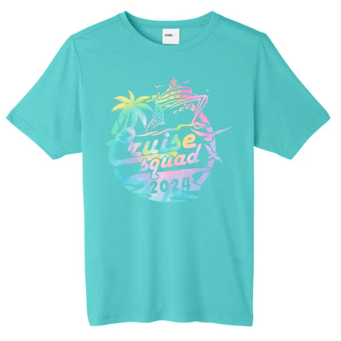 Cruise Squad 2024 Tropical Vacation ChromaSoft Performance T-Shirt