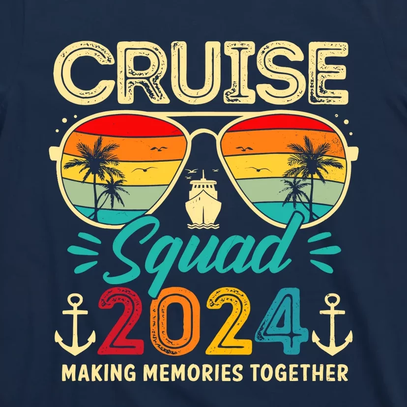 Cruise Squad 2024 Family Group Matching Summer Vacation T-Shirt