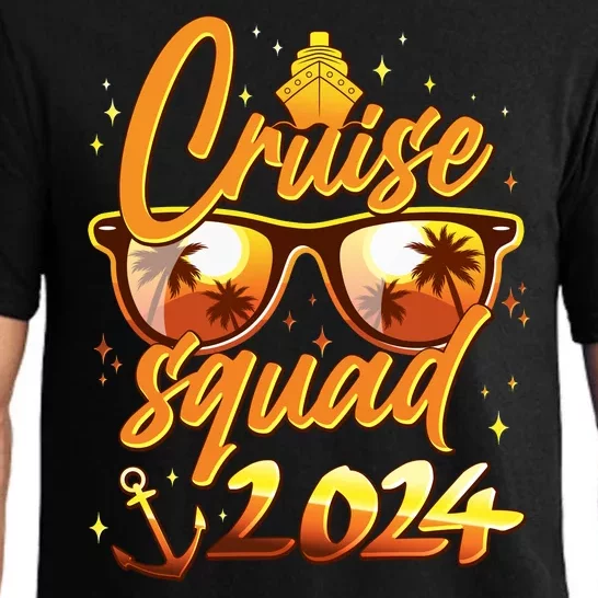 Cruise Squad 2024 Family Friends Vacation Pajama Set